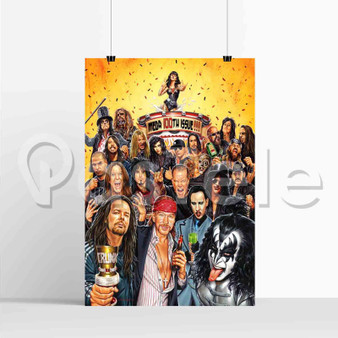 Axl Rose Ozzy Osbourne James Hetfield Gene Simmons All Rocker New Custom Silk Poster Print Wall Decor 20 x 1
