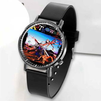 Pastele New Astroworld Travis Scott Custom Unisex Black Quartz Watch Premium Gift Box Watches