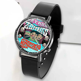 Pastele New Flatbush Zombies 2 Custom Unisex Black Quartz Watch Premium Gift Box Watches