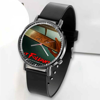 Pastele New It Follows 2 Custom Unisex Black Quartz Watch Premium Gift Box Watches