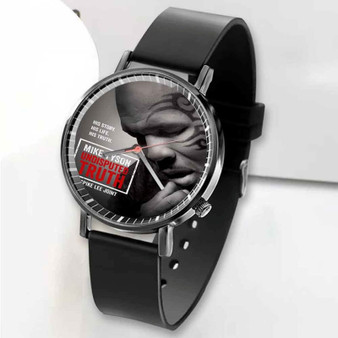 Pastele New Mike Tyson Undisputed Truth Custom Unisex Black Quartz Watch Premium Gift Box Watches