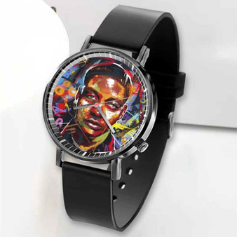 Pastele New The Cinco Rapper Custom Unisex Black Quartz Watch Premium Gift Box Watches