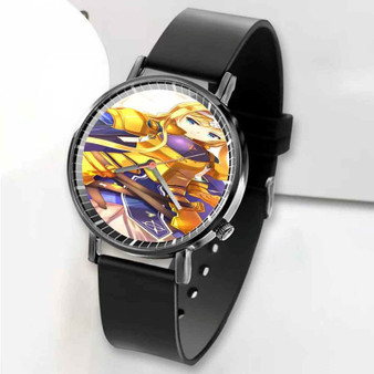 Pastele New Alice Schuberg Sword Art Online Anime Custom Unisex Black Quartz Watch Premium Gift Box Watches