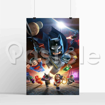DC Comics Superheroes Lego New Custom Silk Poster Print Wall Decor 20 x 13 Inch 24 x 36 Inch