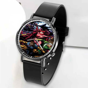 Pastele New Brotherhood of Evil Mutants Marvel Custom Unisex Black Quartz Watch Premium Gift Box Watches