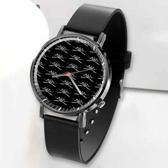 Pastele New Darth Vader Star Wars Pattern Custom Unisex Black Quartz Watch Premium Gift Box Watches