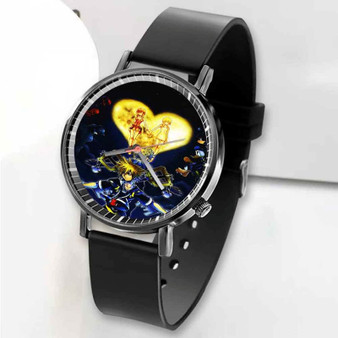 Pastele New Kingdom Hearts Anime Custom Unisex Black Quartz Watch Premium Gift Box Watches