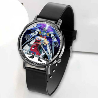 Pastele New Mobile Suit Gundam Custom Unisex Black Quartz Watch Premium Gift Box Watches