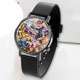 Pastele New Smash Bros Custom Unisex Black Quartz Watch Premium Gift Box Watches