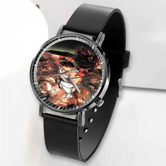Pastele New Street Fighter Hero Custom Unisex Black Quartz Watch Premium Gift Box Watches
