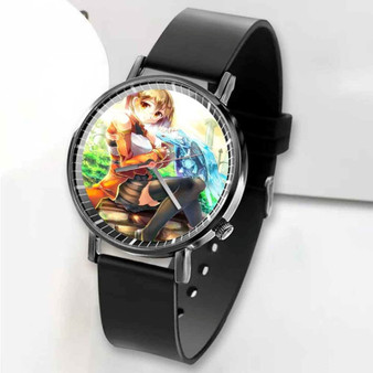 Pastele New Sword Art Online Yuki Custom Unisex Black Quartz Watch Premium Gift Box Watches