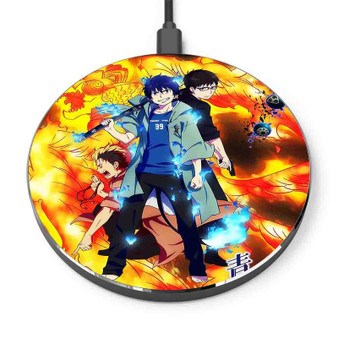 Pastele Ao no Exorcist Kyoto Fujouou hen Anime Custom Personalized Gift Wireless Charger Custom Phone Charging Pad iPhone Samsung