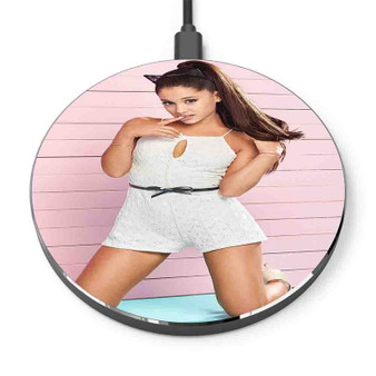 Pastele Ariana Grande Custom Personalized Gift Wireless Charger Custom Phone Charging Pad iPhone Samsung