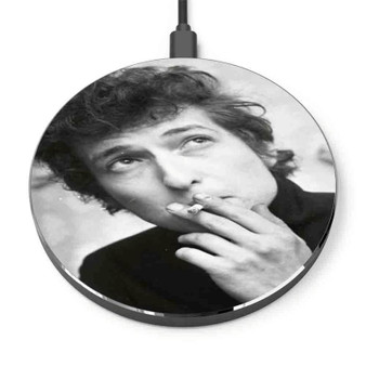 Pastele Bob Dylan Custom Personalized Gift Wireless Charger Custom Phone Charging Pad iPhone Samsung