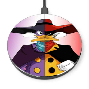 Pastele Darkwing Duck Disney Custom Personalized Gift Wireless Charger Custom Phone Charging Pad iPhone Samsung