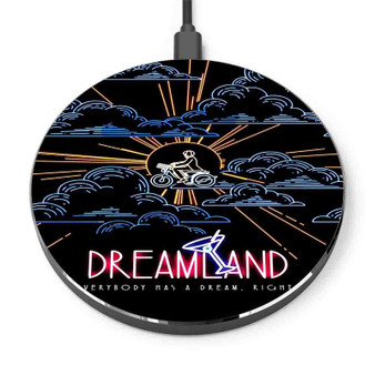 Pastele Dreamland Everybody Has a Dream Custom Personalized Gift Wireless Charger Custom Phone Charging Pad iPhone Samsung