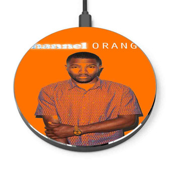 Pastele Frank Ocean Channel Orange Custom Personalized Gift Wireless Charger Custom Phone Charging Pad iPhone Samsung