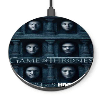 Pastele Game of Thrones Season 6 Custom Personalized Gift Wireless Charger Custom Phone Charging Pad iPhone Samsung