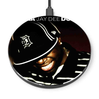 Pastele J Dilla Jay Dee Donuts Custom Personalized Gift Wireless Charger Custom Phone Charging Pad iPhone Samsung