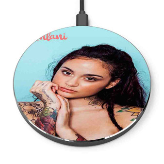 Pastele Kehlani Tsunami Mob Pink Custom Personalized Gift Wireless Charger Custom Phone Charging Pad iPhone Samsung