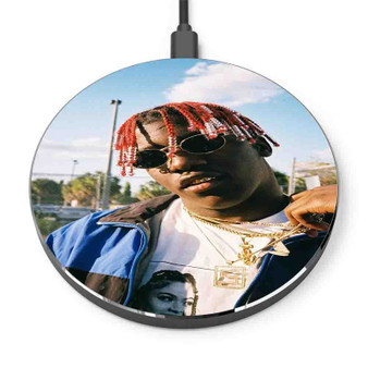 Pastele Lil Yachty Custom Personalized Gift Wireless Charger Custom Phone Charging Pad iPhone Samsung