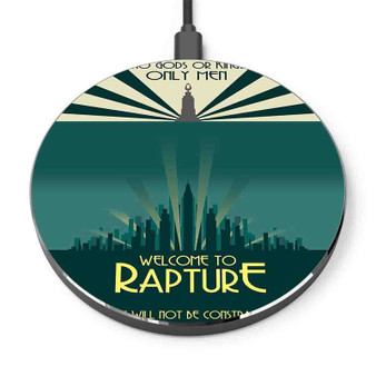 Pastele Rapture Art Deco Custom Personalized Gift Wireless Charger Custom Phone Charging Pad iPhone Samsung
