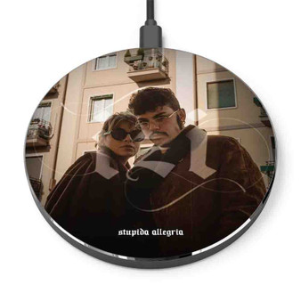 Pastele Stupida Allegria feat Izi Emma Custom Personalized Gift Wireless Charger Custom Phone Charging Pad iPhone Samsung