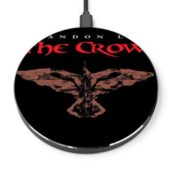 Pastele The Crow Brandon Lee Custom Personalized Gift Wireless Charger Custom Phone Charging Pad iPhone Samsung