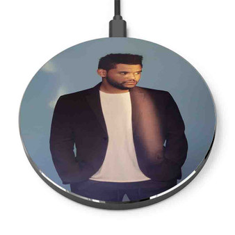 Pastele The Weeknd Custom Personalized Gift Wireless Charger Custom Phone Charging Pad iPhone Samsung