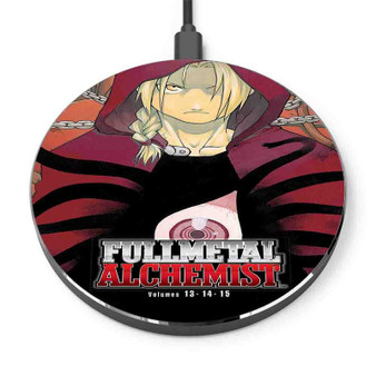 Pastele Edward Elric Fullmetal Alchemist Custom Personalized Gift Wireless Charger Custom Phone Charging Pad iPhone Samsung