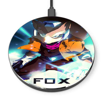 Pastele Fox Melee Custom Personalized Gift Wireless Charger Custom Phone Charging Pad iPhone Samsung