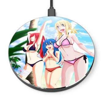 Pastele Sexy Girl Fairy Tail Custom Personalized Gift Wireless Charger Custom Phone Charging Pad iPhone Samsung