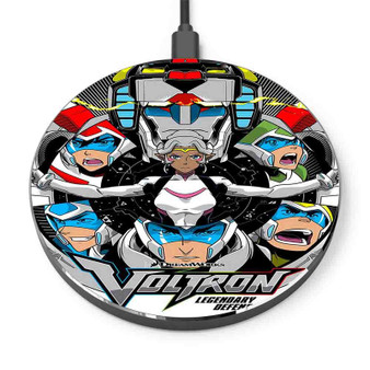 Pastele Voltron Legendary Defender Custom Personalized Gift Wireless Charger Custom Phone Charging Pad iPhone Samsung