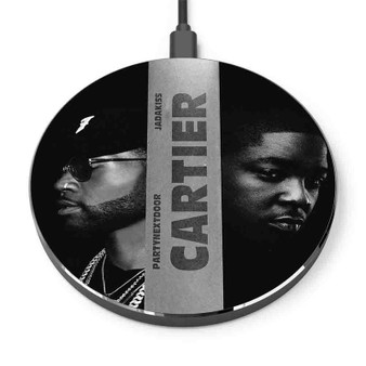 Pastele Cartier Party Next Door Feat Jadakiss Custom Personalized Gift Wireless Charger Custom Phone Charging Pad iPhone Samsung