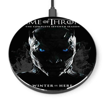 Pastele Game of Thrones Winter is Here Custom Personalized Gift Wireless Charger Custom Phone Charging Pad iPhone Samsung