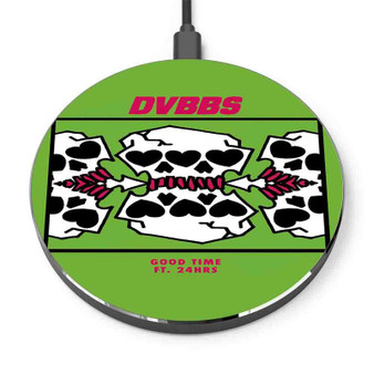 Pastele Good Time Dvbbs Feat 24hrs Custom Personalized Gift Wireless Charger Custom Phone Charging Pad iPhone Samsung