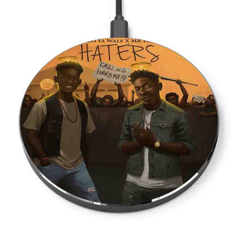 Pastele Shatta Wale Mr Eazi Haters Custom Personalized Gift Wireless Charger Custom Phone Charging Pad iPhone Samsung