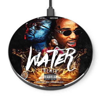 Pastele Water Joe Gifted Feat Quavo Gucci Mane Custom Personalized Gift Wireless Charger Custom Phone Charging Pad iPhone Samsung