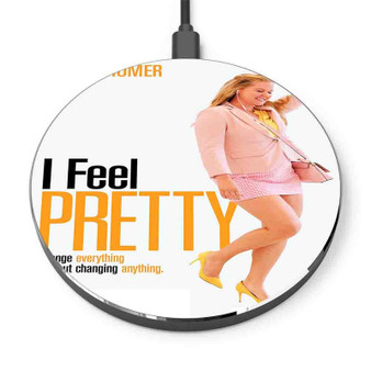 Pastele I Feel Pretty Custom Personalized Gift Wireless Charger Custom Phone Charging Pad iPhone Samsung