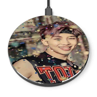 Pastele Jimmin BTS Custom Personalized Gift Wireless Charger Custom Phone Charging Pad iPhone Samsung