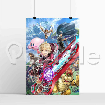 Shulk Super Smash Bros New Custom Silk Poster Print Wall Decor 20 x 13 Inch 24 x 36 Inch