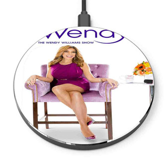 Pastele The Wendy Williams Show Custom Personalized Gift Wireless Charger Custom Phone Charging Pad iPhone Samsung