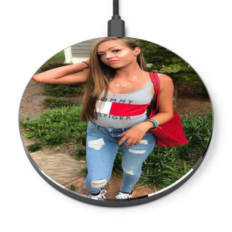 Pastele Woah Vicky Victoria Waldrip Custom Personalized Gift Wireless Charger Custom Phone Charging Pad iPhone Samsung