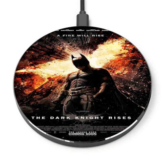 Pastele Batman Dark Knight Rises Custom Personalized Gift Wireless Charger Custom Phone Charging Pad iPhone Samsung