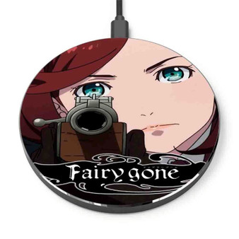 Pastele Fairy Gone Custom Personalized Gift Wireless Charger Custom Phone Charging Pad iPhone Samsung