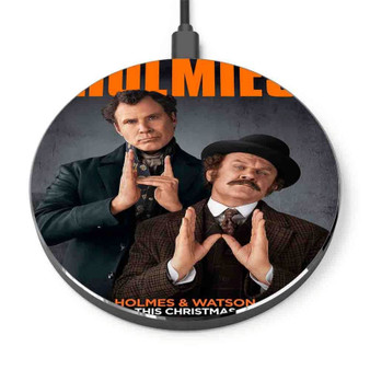 Pastele Holmes and Watson Custom Personalized Gift Wireless Charger Custom Phone Charging Pad iPhone Samsung