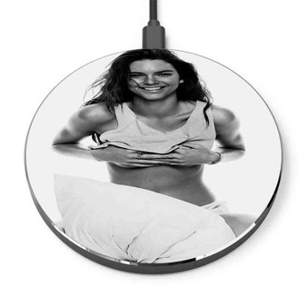 Pastele Sexy Kendall Jenner Custom Personalized Gift Wireless Charger Custom Phone Charging Pad iPhone Samsung