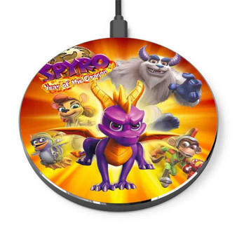 Pastele Spyro Reignited Trilogy Custom Personalized Gift Wireless Charger Custom Phone Charging Pad iPhone Samsung