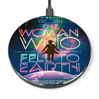 Pastele The Woman Who Fell to Earth Custom Personalized Gift Wireless Charger Custom Phone Charging Pad iPhone Samsung