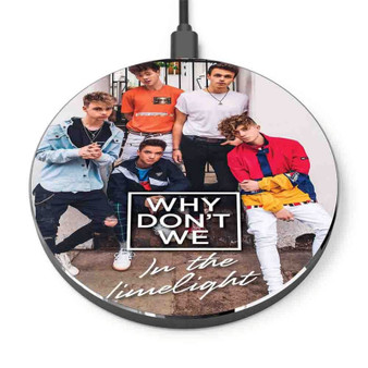 Pastele Why Don t We In The Linelight Custom Personalized Gift Wireless Charger Custom Phone Charging Pad iPhone Samsung